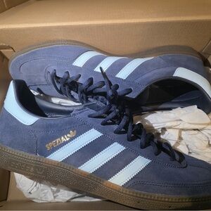 Adidas Spezial Navy and Light Blue Sneakers